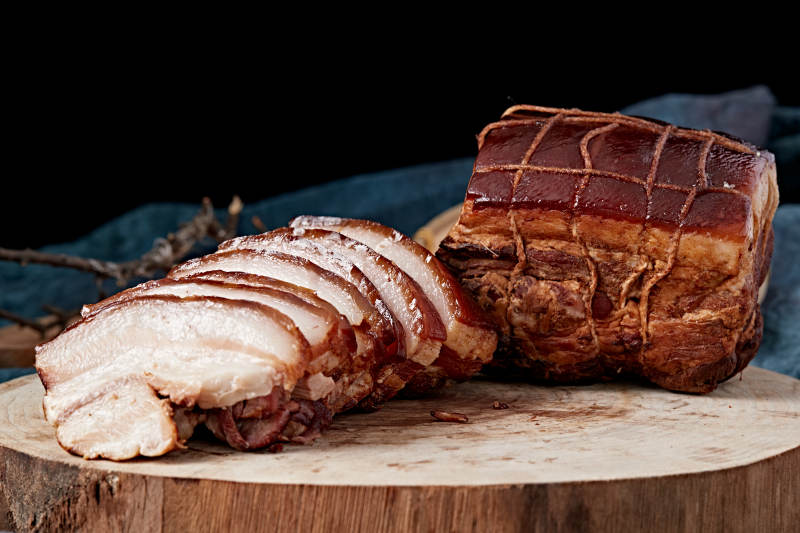 柴沟堡熏肉（烟熏五花肉）图片