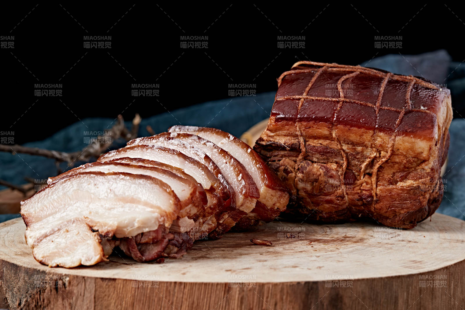 柴沟堡熏肉（烟熏五花肉）图片