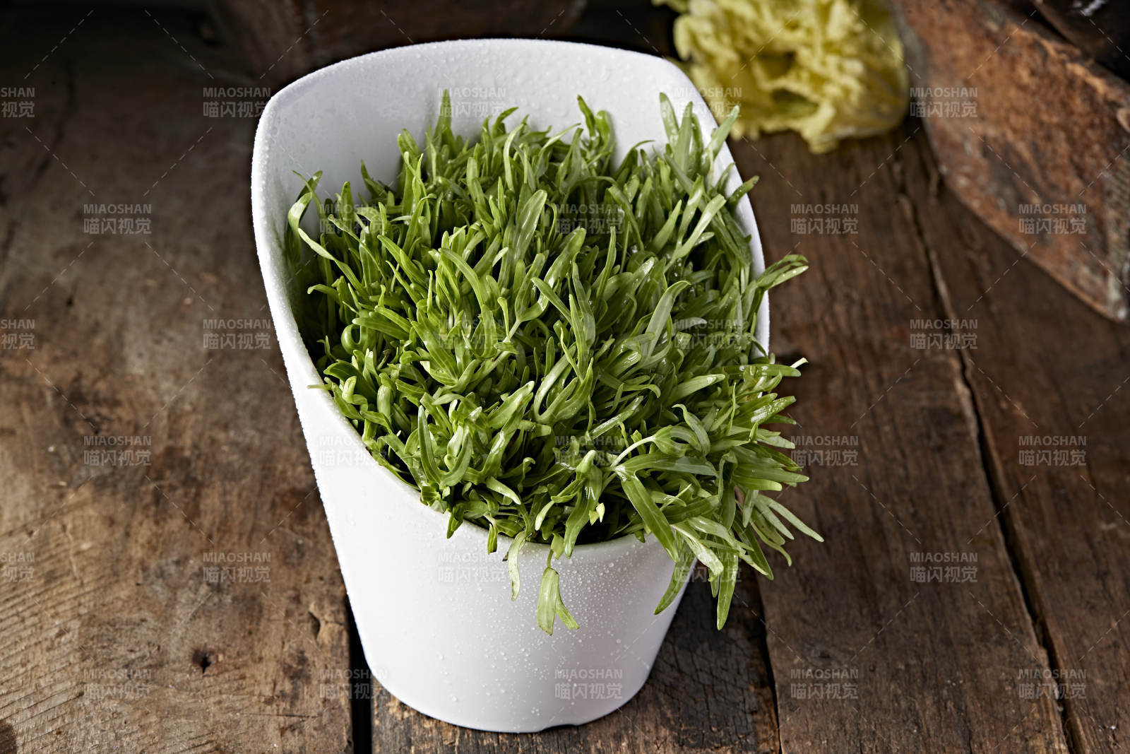 火锅食材空心豆苗图片