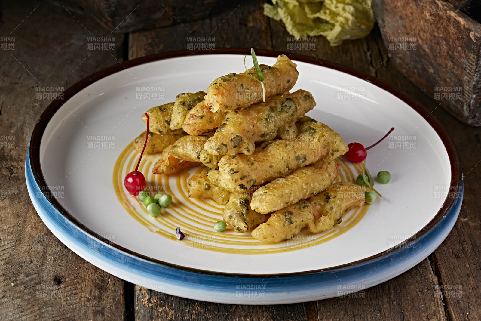 拖面油炸天妇罗蟹柳棒图片