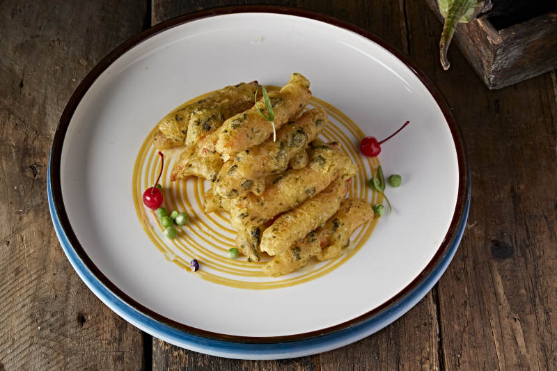 拖面油炸天妇罗蟹柳棒图片