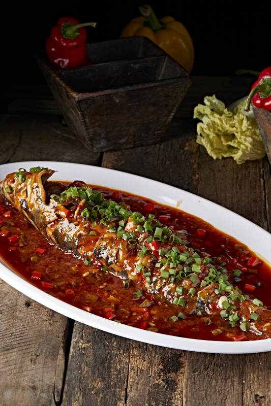 重庆油辣子江团鱼图片