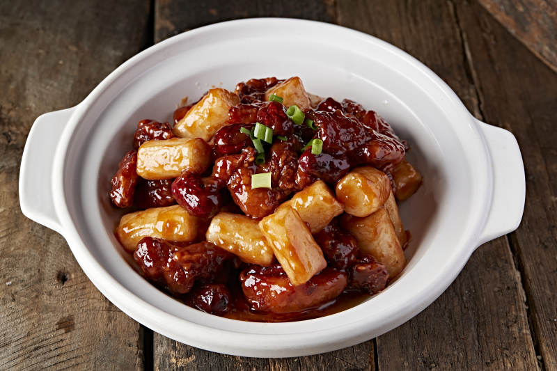 砂锅焗红枣长山药牛腩图片