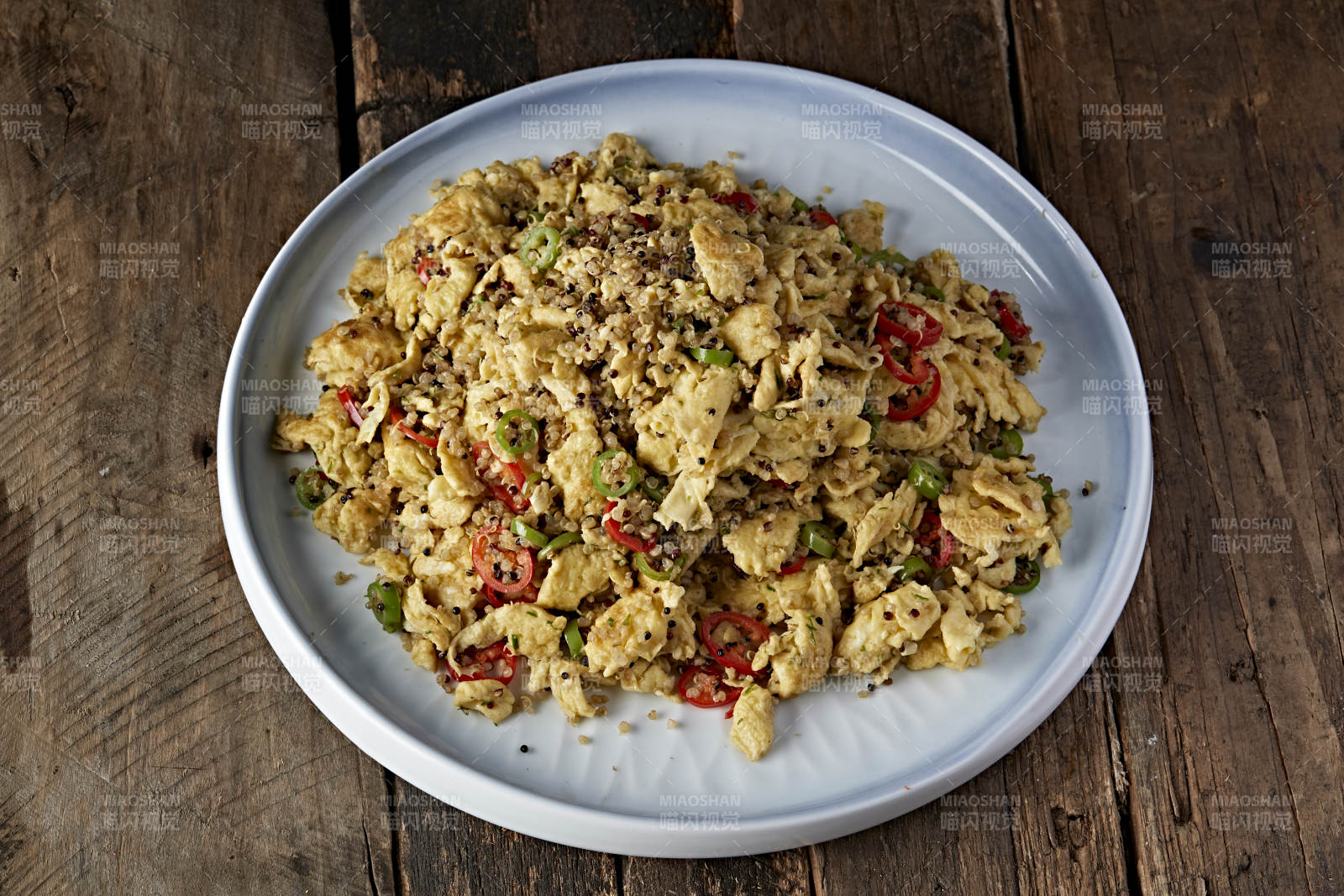 藜麦炒柴鸡蛋图片