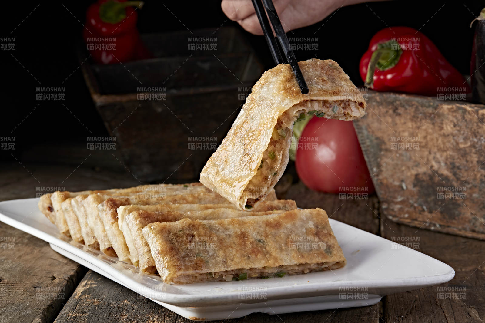 香河牛肉烙饼图片