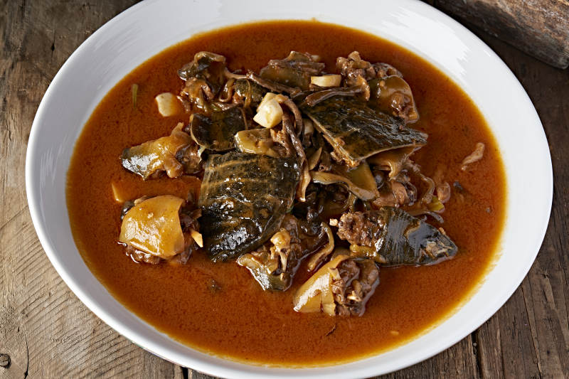 生啫红煨甲鱼图片