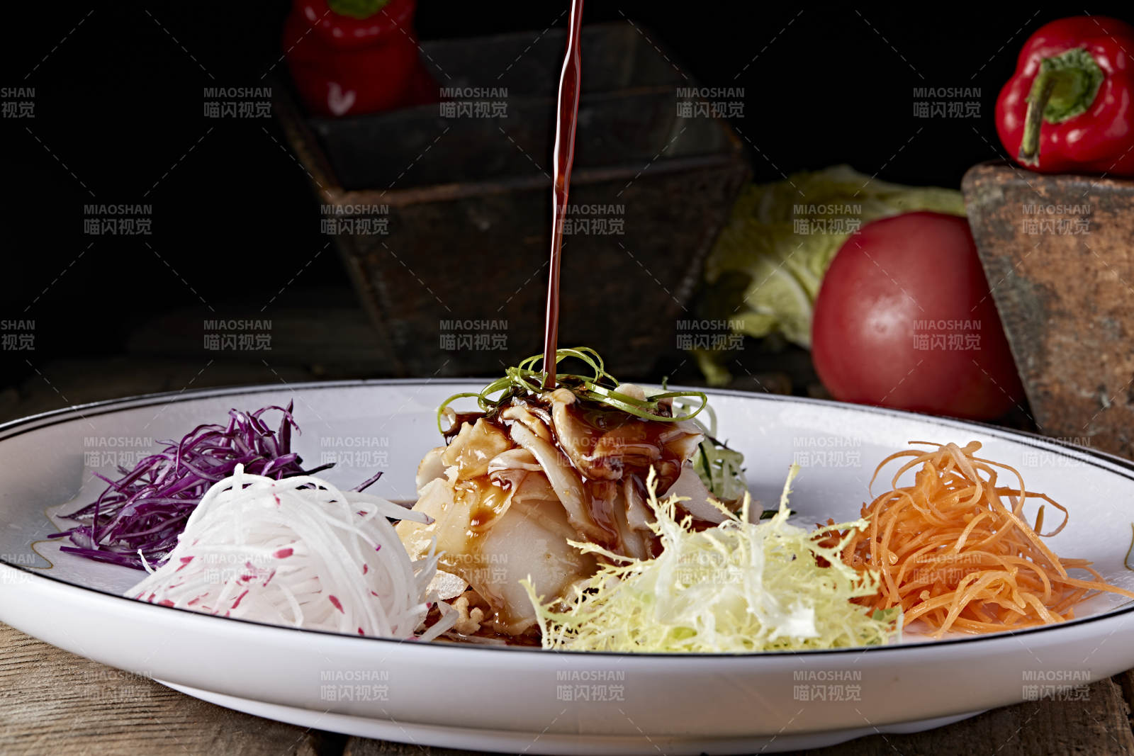 温拌大海螺片图片