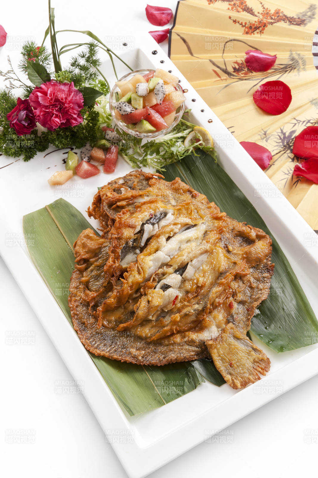 万州沙拉烤鱼图片