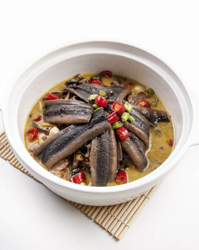 腊肉炖鳝鱼图片