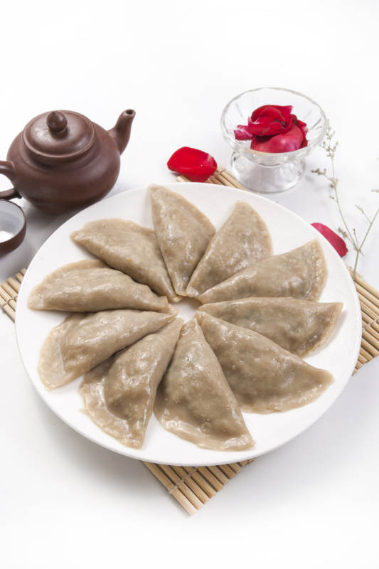 农家莜面饺子图片