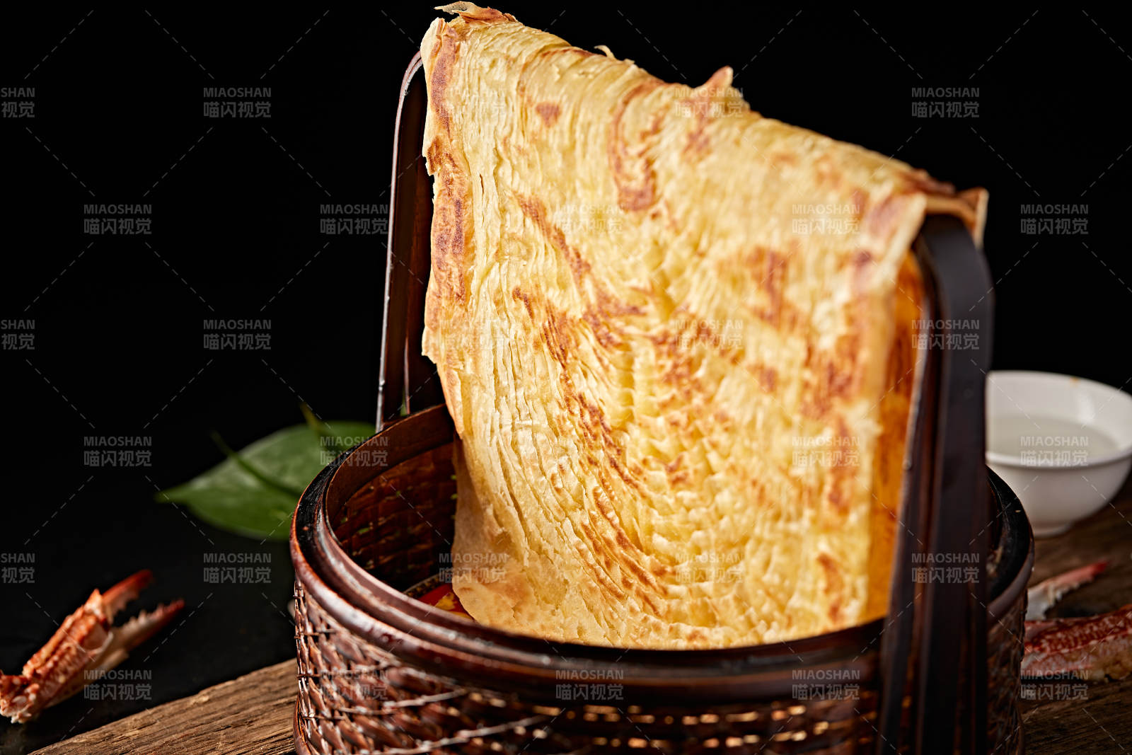 风味晾衣大饼（一窝丝饼）图片