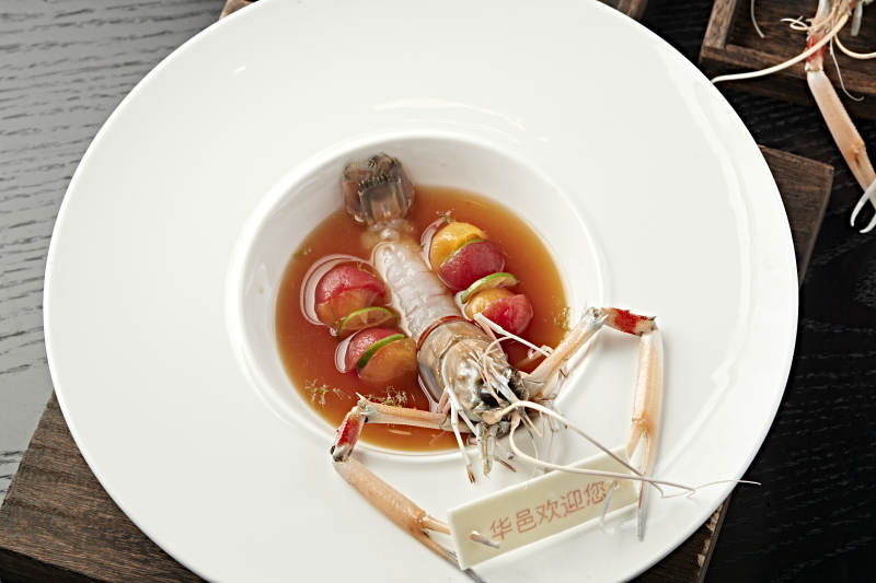 泰式酸辣生腌大鳌虾图片