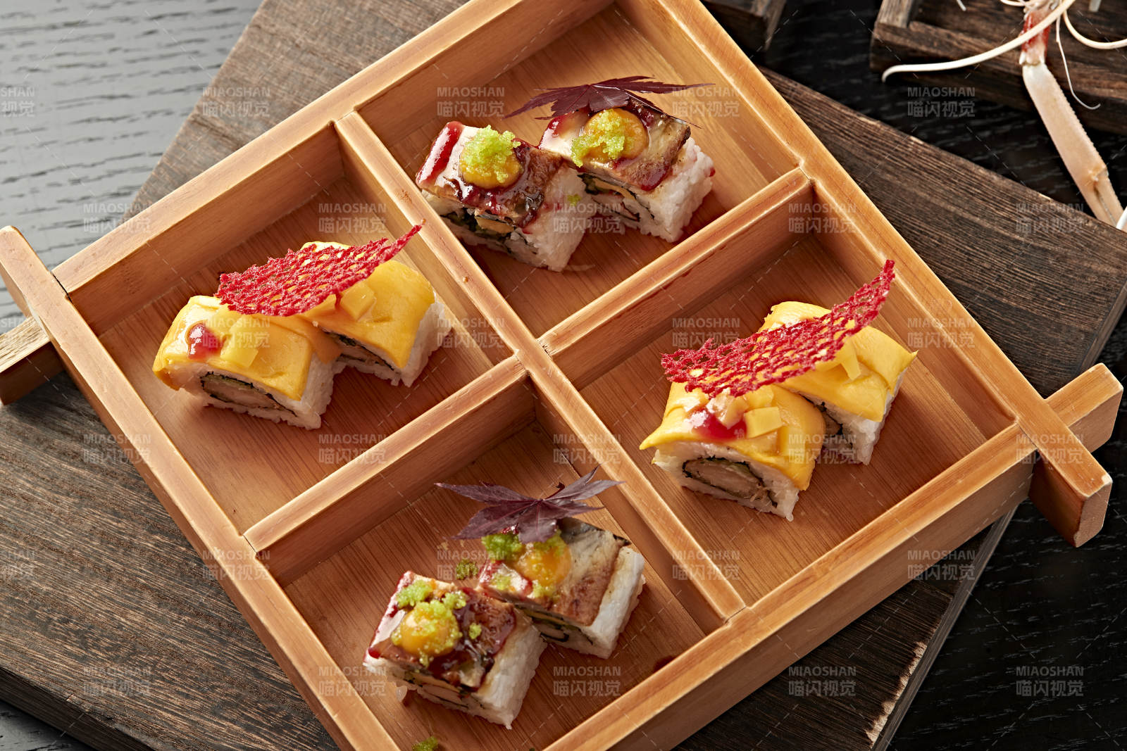 精致寿司拼盘图片