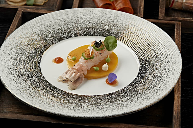 精致海鲜创意料理图片