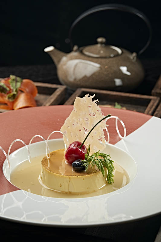 焦糖椰奶香草布丁图片