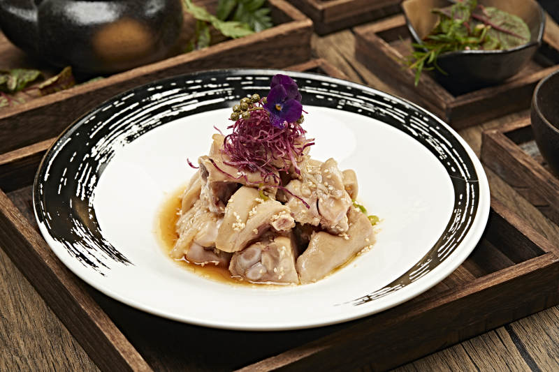 麻油巧拌清炖猪蹄块图片