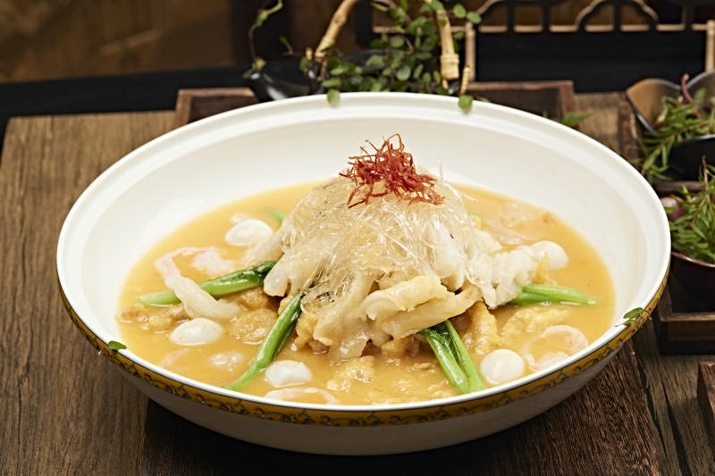 金汤鱼翅羹图片