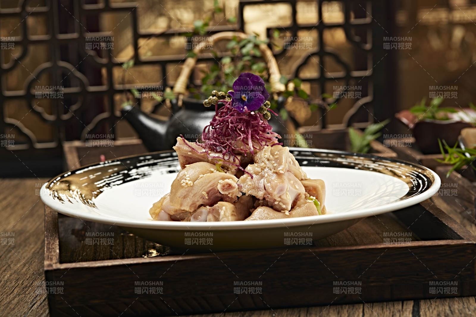 麻油巧拌清炖猪蹄块图片