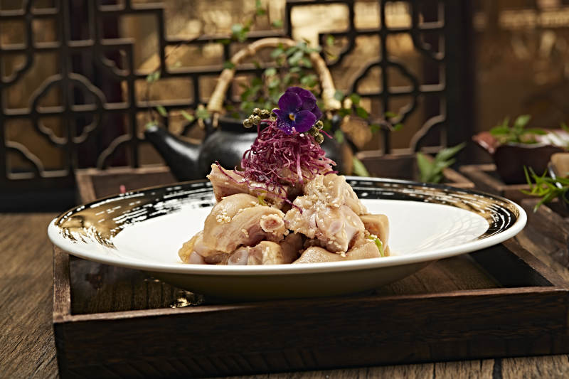 麻油巧拌清炖猪蹄块图片