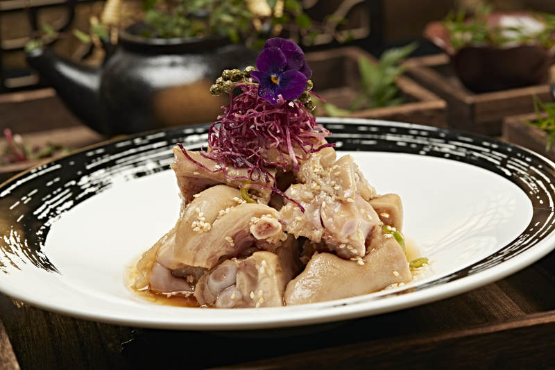 麻油巧拌清炖猪蹄块图片