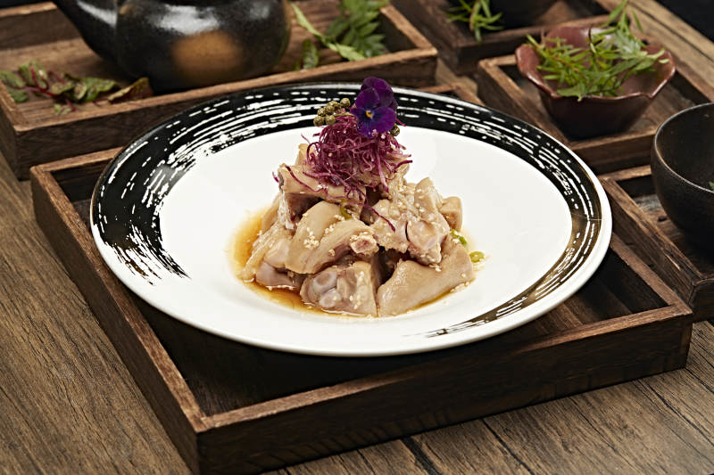 麻油巧拌清炖猪蹄块图片