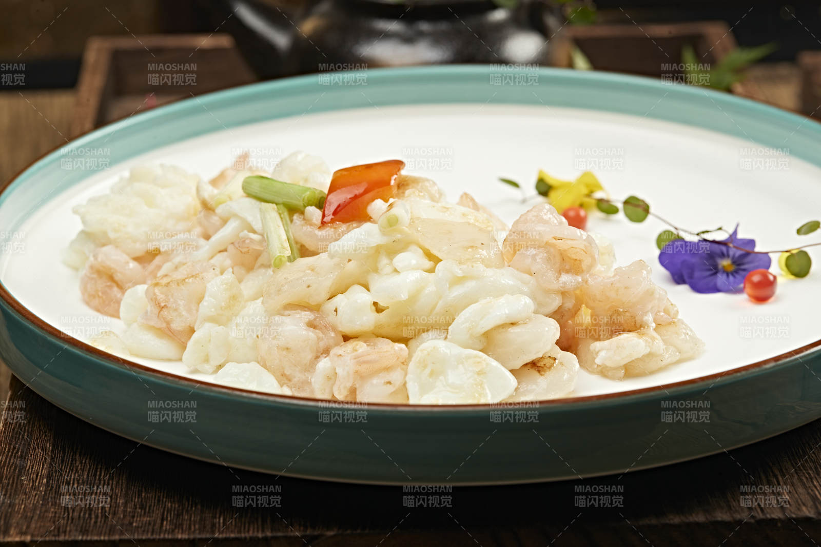 芙蓉蛋炒大虾仁图片