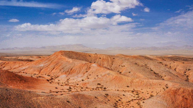 甘肃张掖七彩丹霞地貌图片
