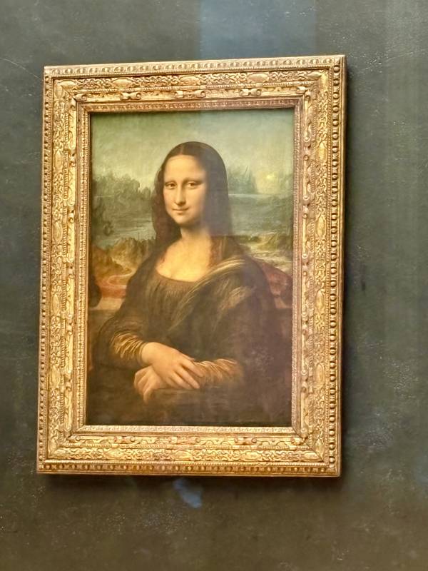 蒙娜丽莎画像图片