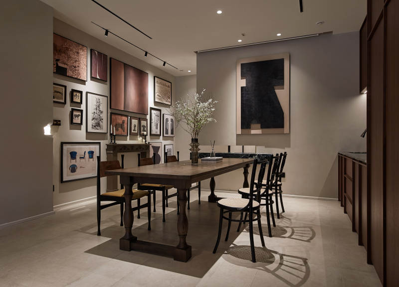 现代简约餐厅设计图片