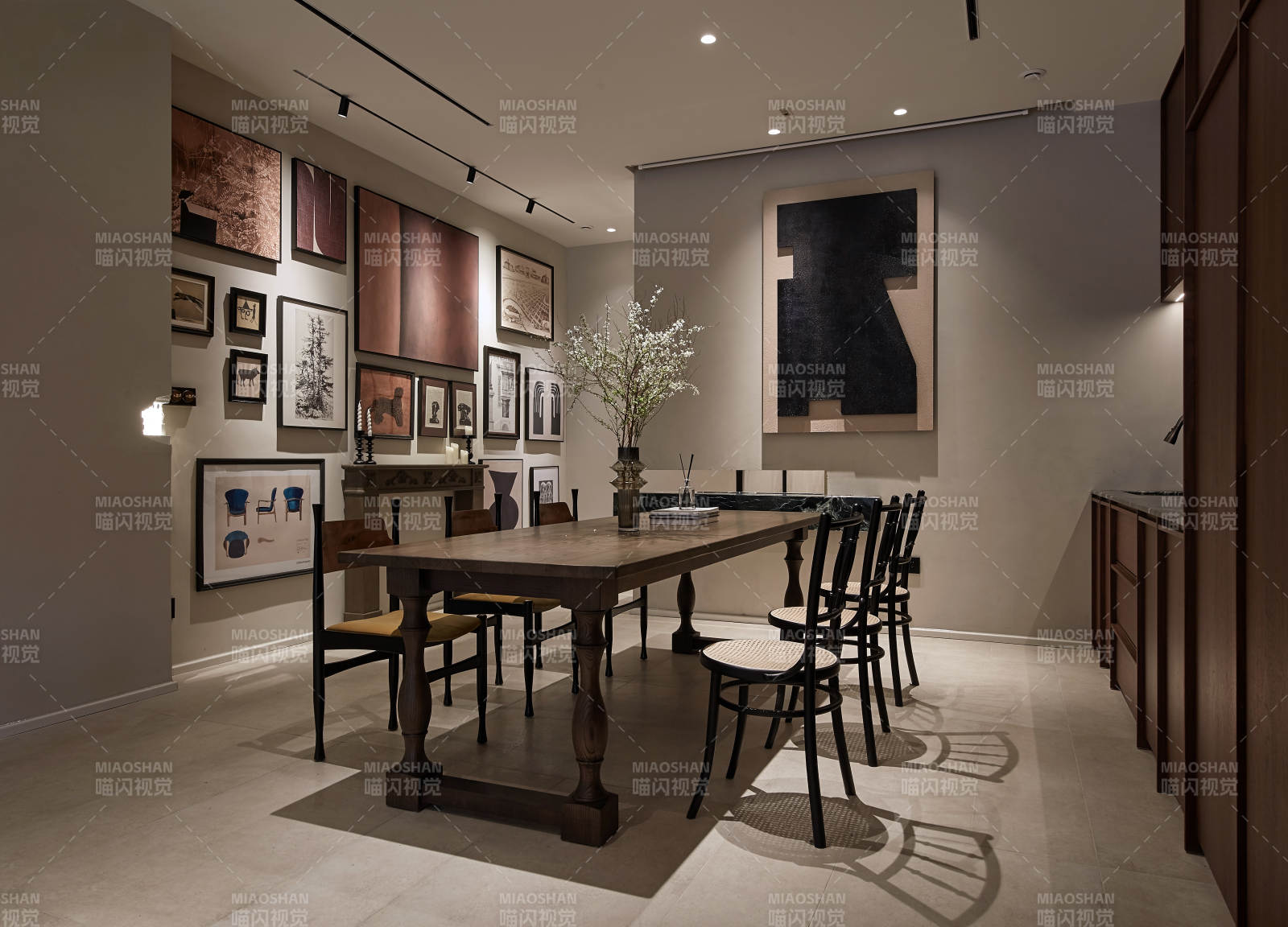 现代简约餐厅设计图片