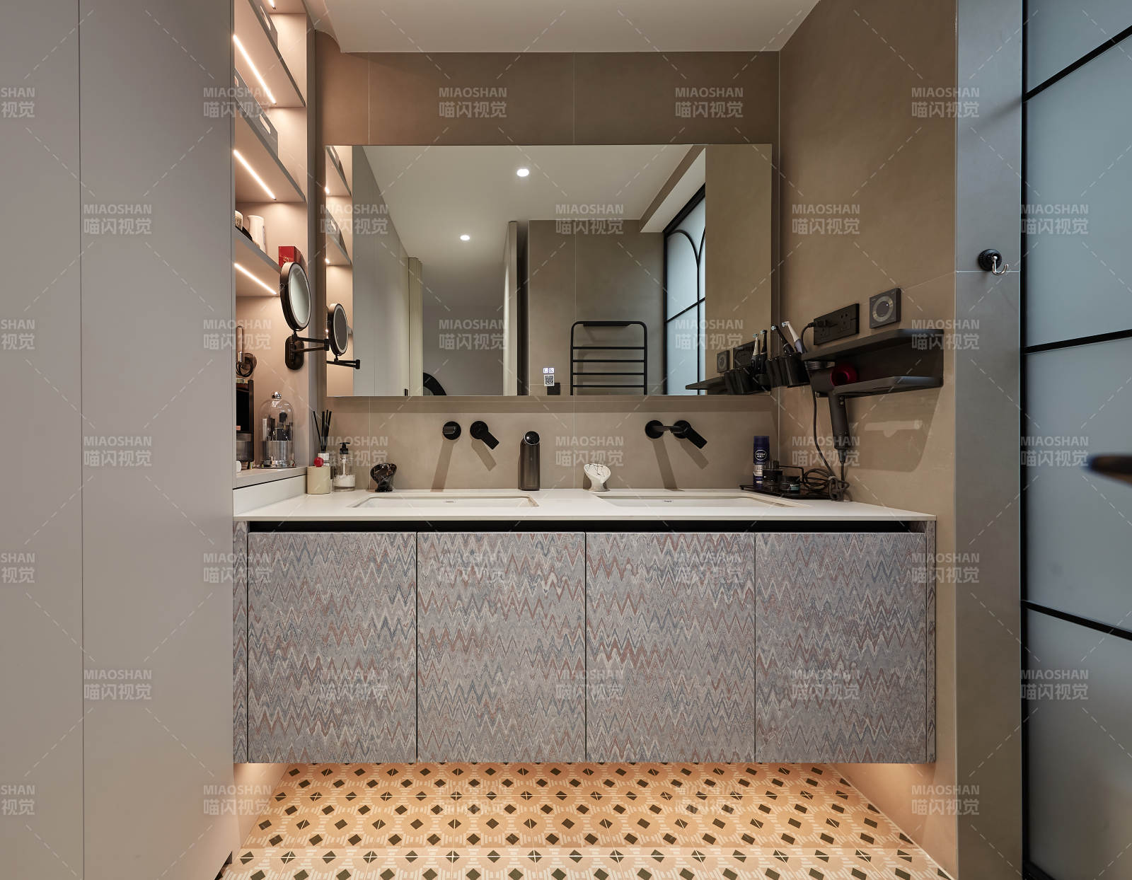 现代简约浴室设计图片