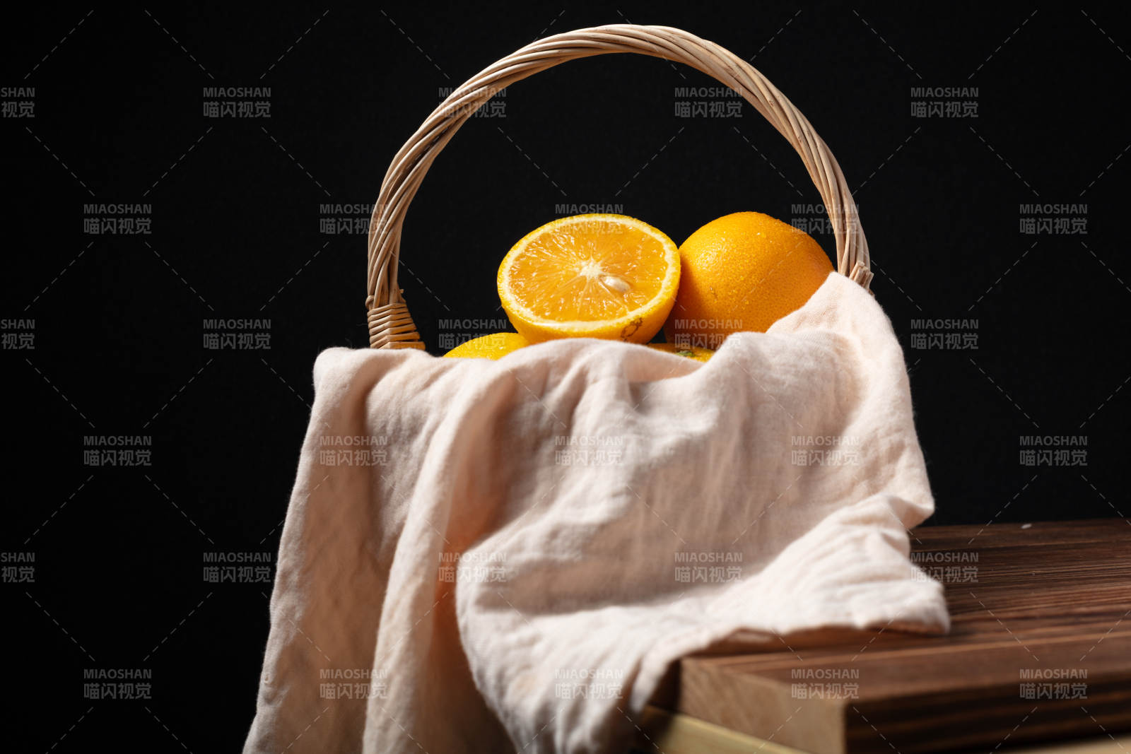 橙香满篮图片