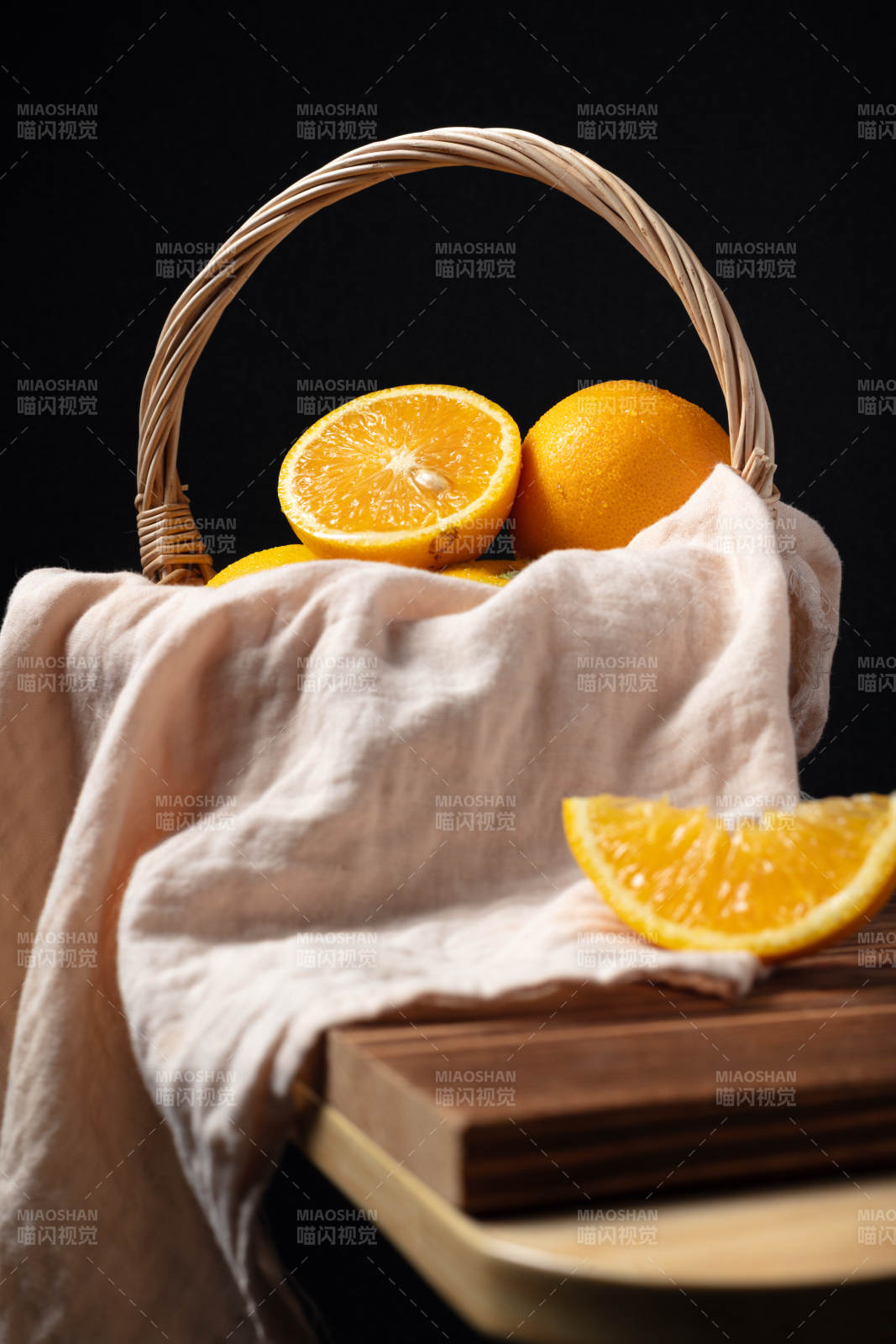 橙香满篮图片