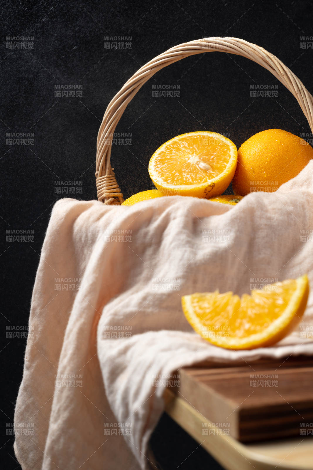 橙香满篮图片