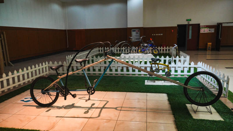 双人自行车展示图片