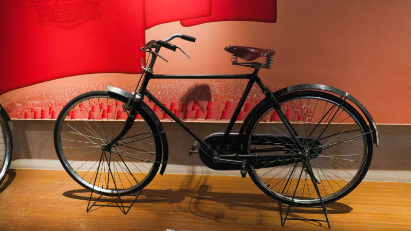 复古自行车展示图片