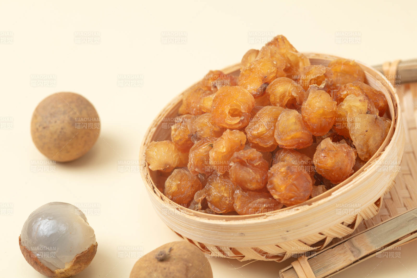 桂圆干特写图片