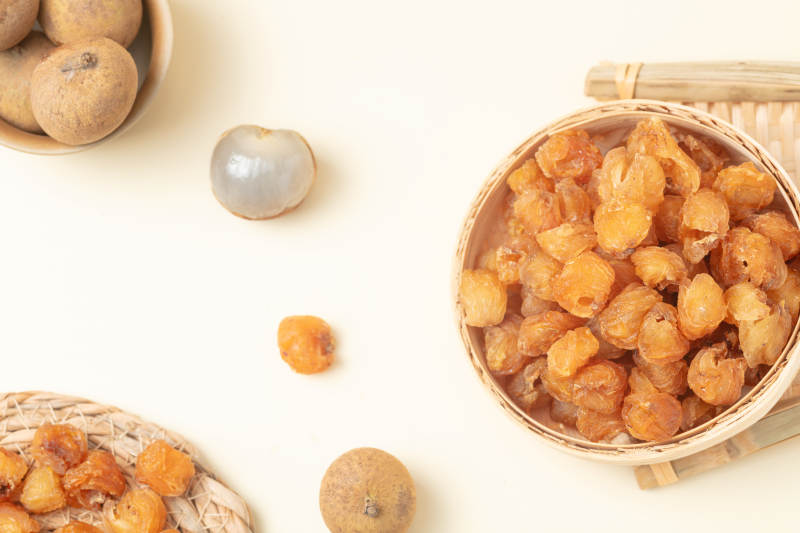 龙眼干与新鲜龙眼图片