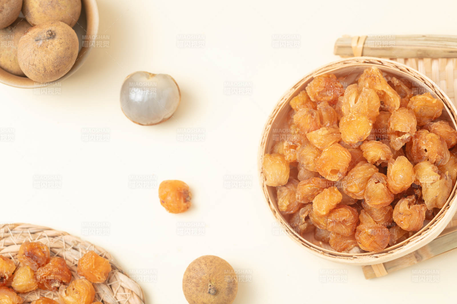 龙眼干与新鲜龙眼图片