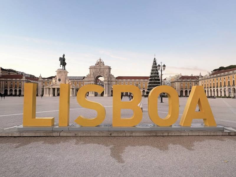 里斯本广场风光图片