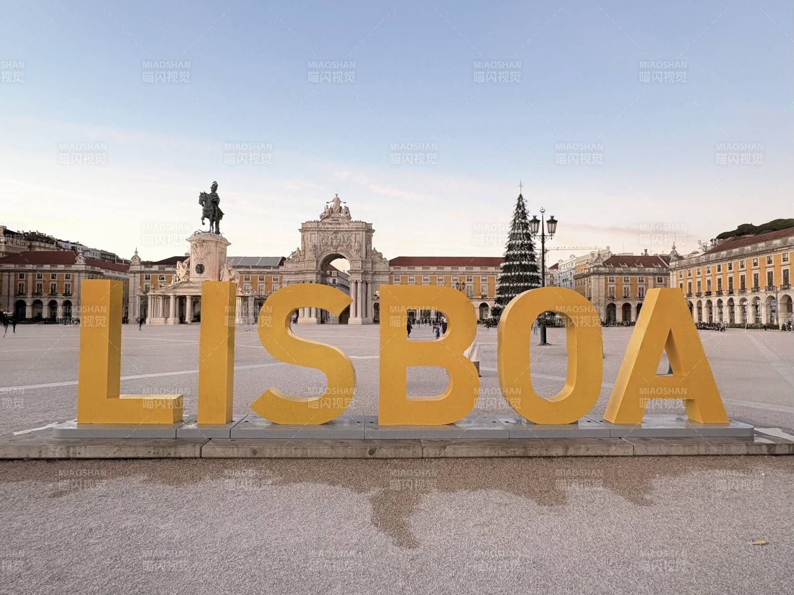 里斯本广场风光图片