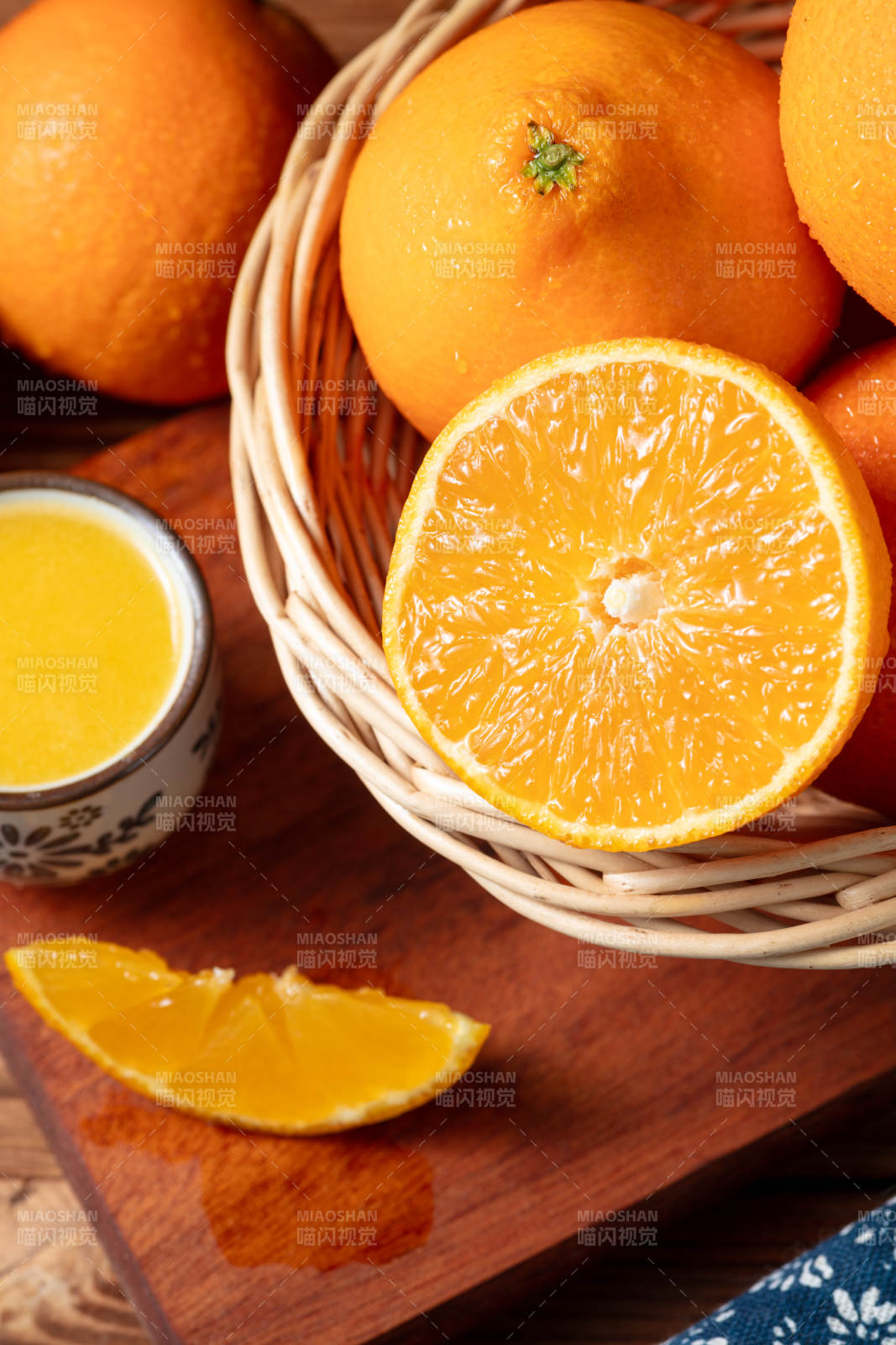 橙香四溢 清新自然图片