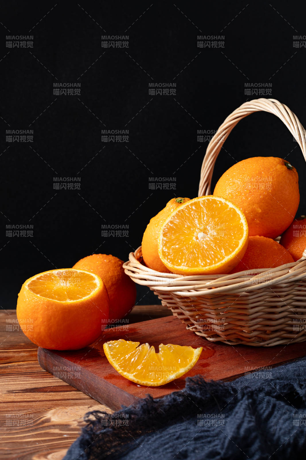 橙香满篮图片