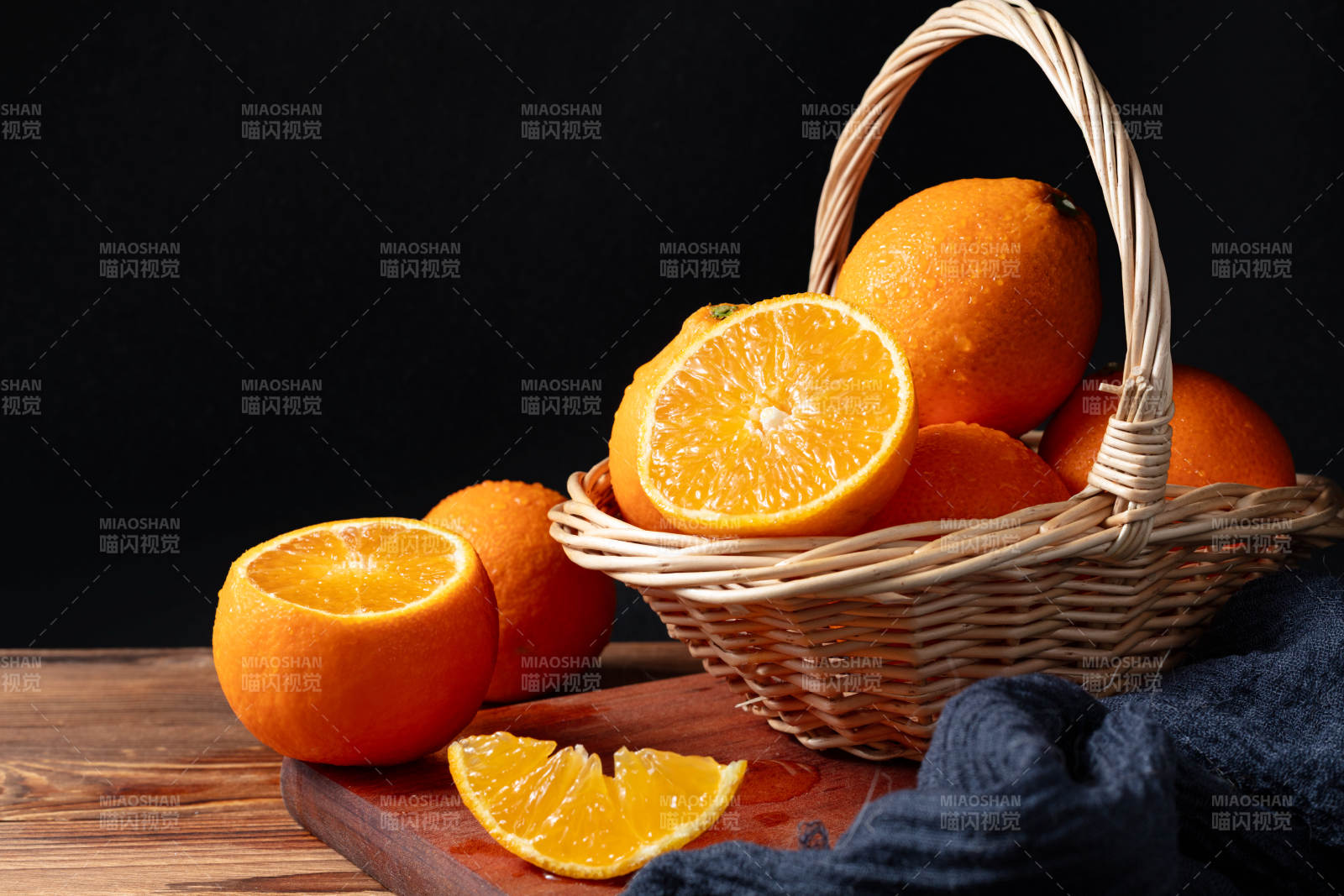 橙香满篮图片