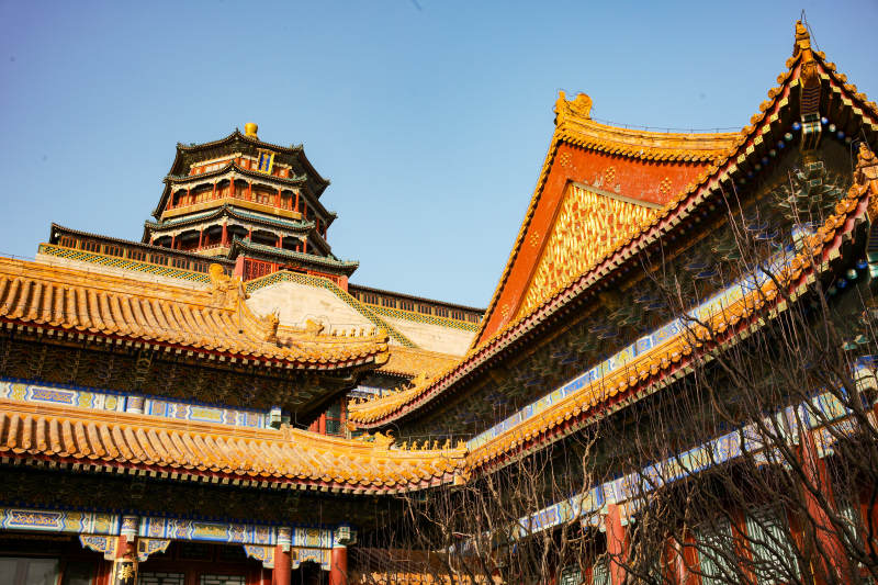 故宫古建筑群图片