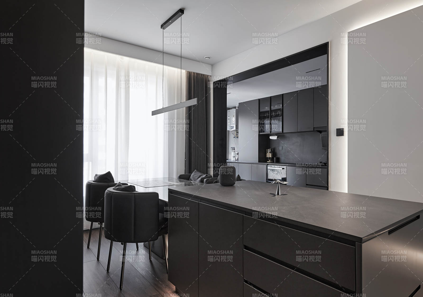 现代简约厨房设计图片