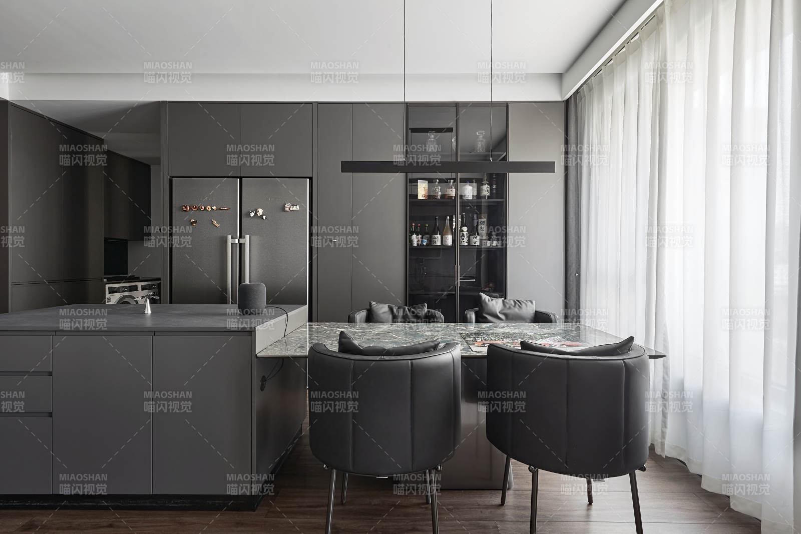 现代简约厨房设计图片