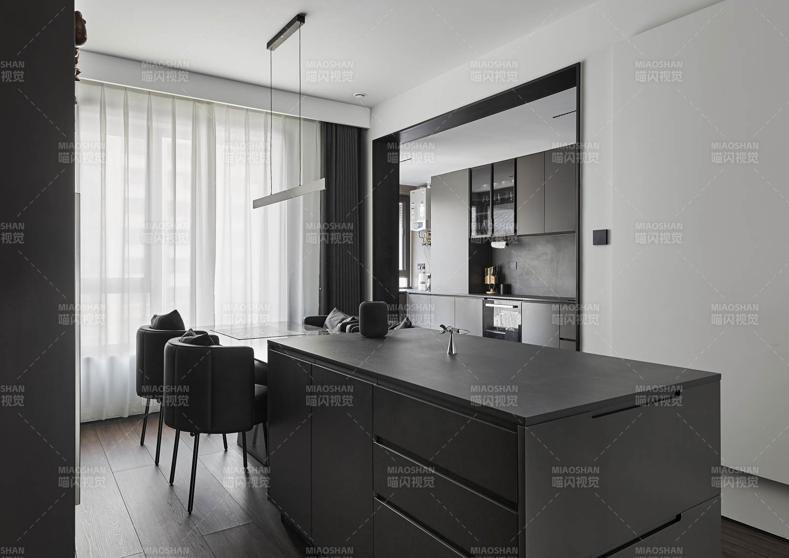 现代简约厨房设计图片