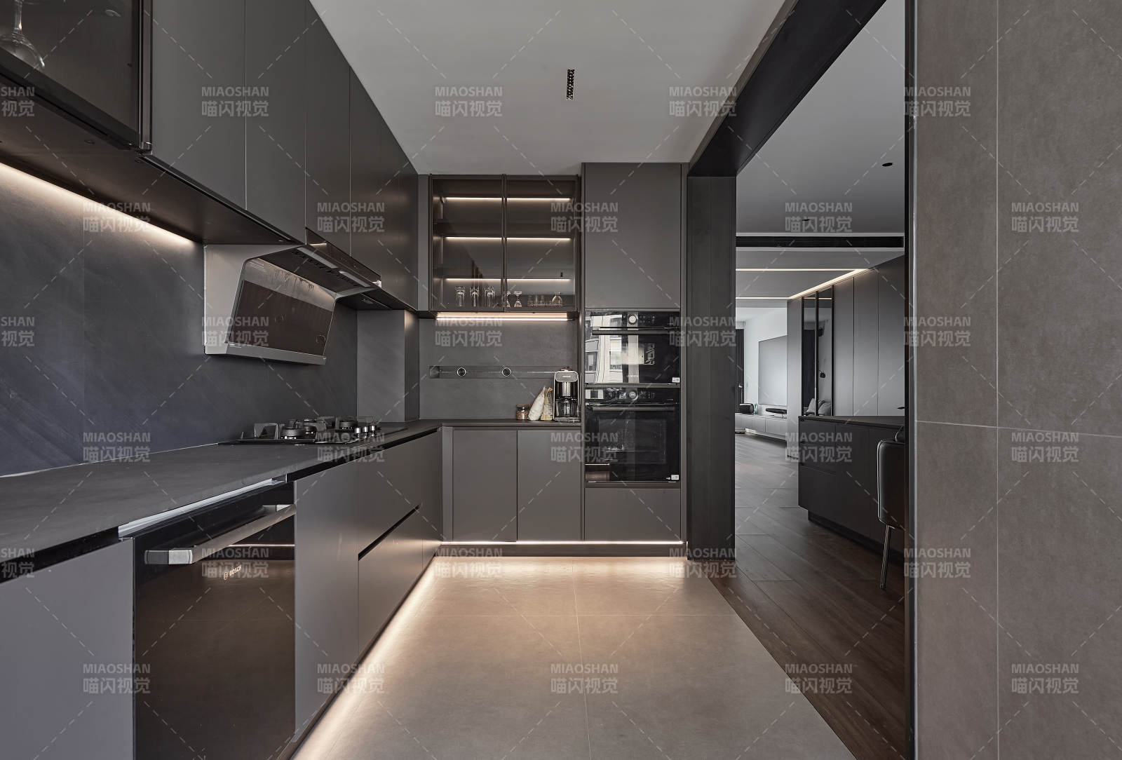 现代简约厨房设计图片