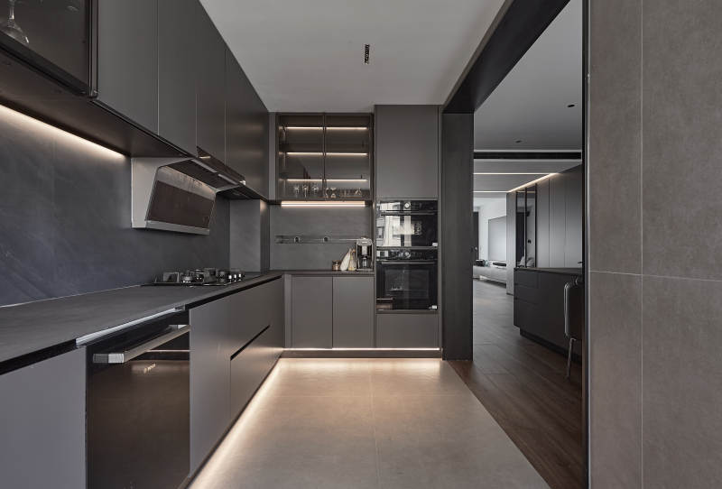 现代简约厨房设计图片